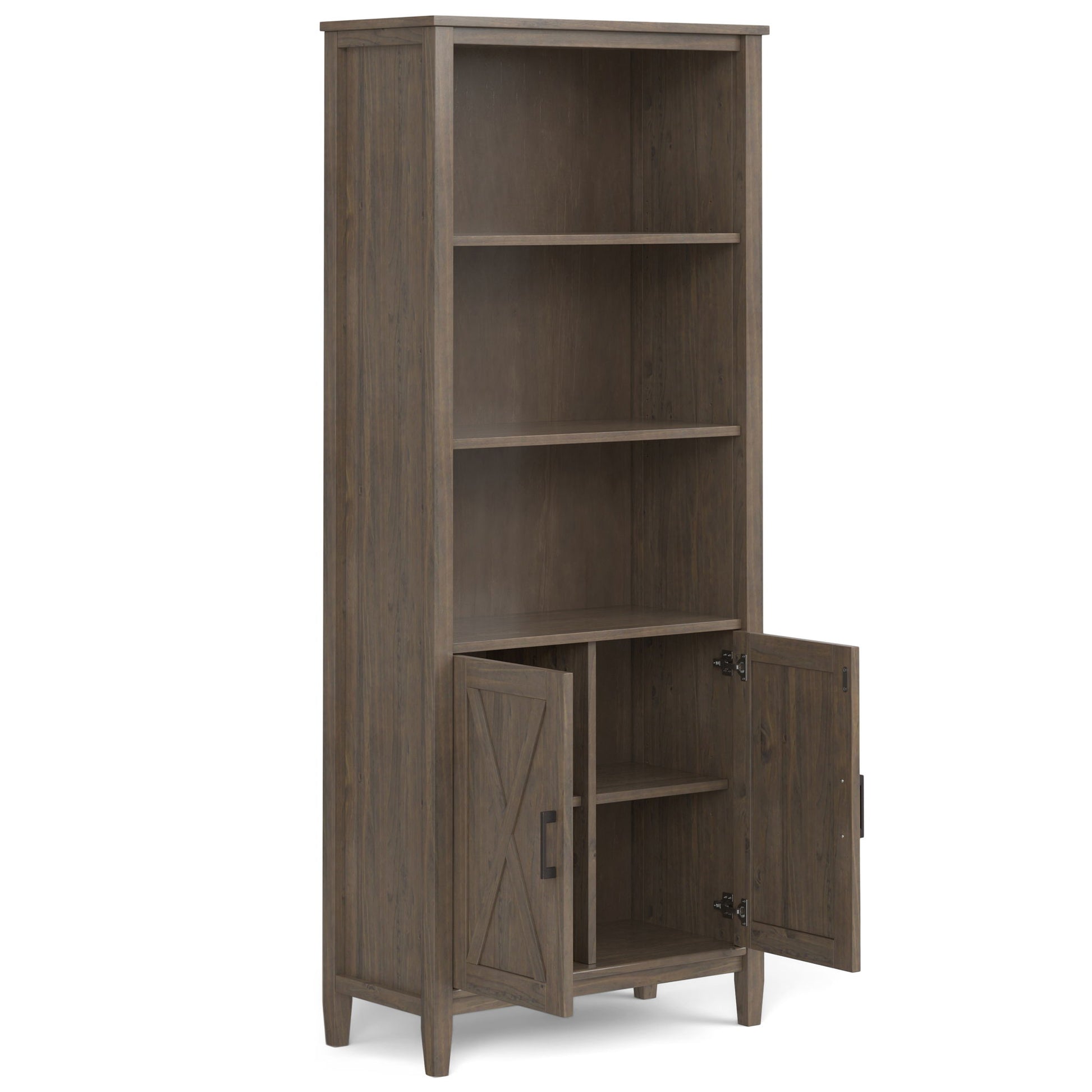 Ela - Bookcase - Smoky Brown - The Sleep Loft - Online Mattress Showroom NYC