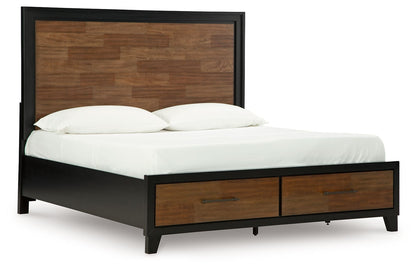 Kraeburn - Panel Storage Bed - The Sleep Loft - Online Mattress Showroom NYC