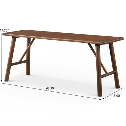 Molly - Bench - Walnut Brown - The Sleep Loft - Online Mattress Showroom NYC