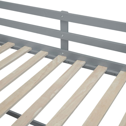Low Loft Bed With Rolling Desk, Shelf And Drawers - The Sleep Loft - Online Mattress Showroom NYC