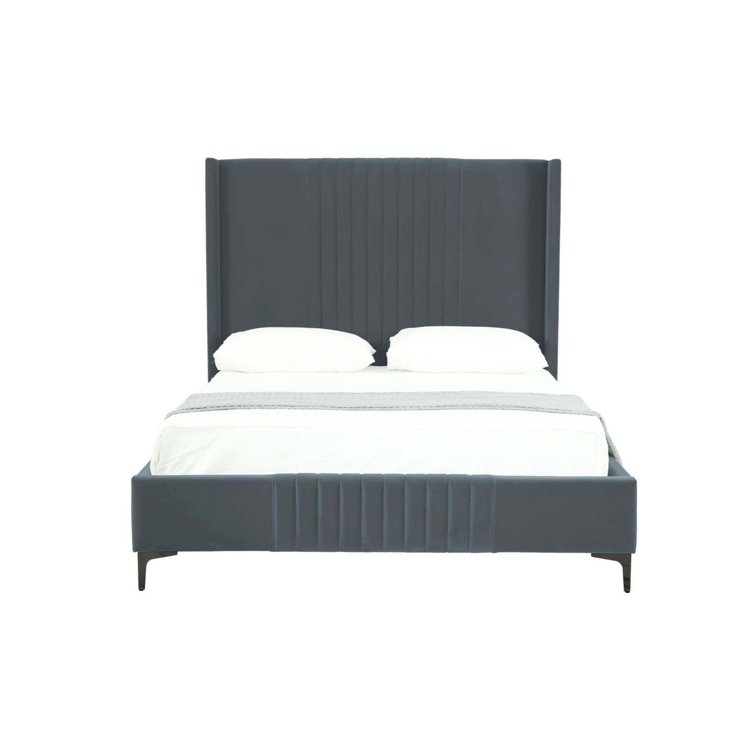 Promenade - Bed With Upholstered Headboard And Slats - The Sleep Loft - Online Mattress Showroom NYC