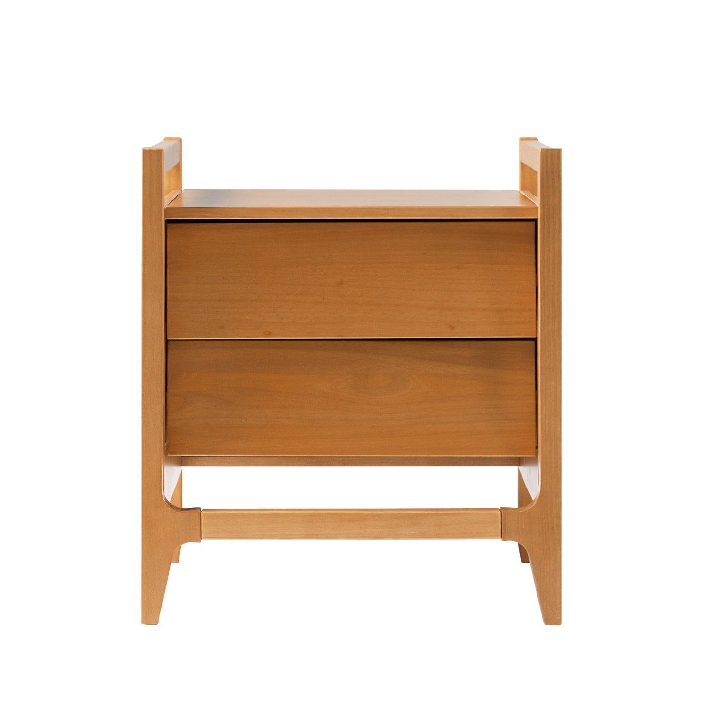 Scandi Angle Face Nightstand - The Sleep Loft - Online Mattress Showroom NYC