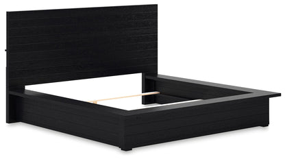 Londer - King Panel Bed - Black - The Sleep Loft - Online Mattress Showroom NYC