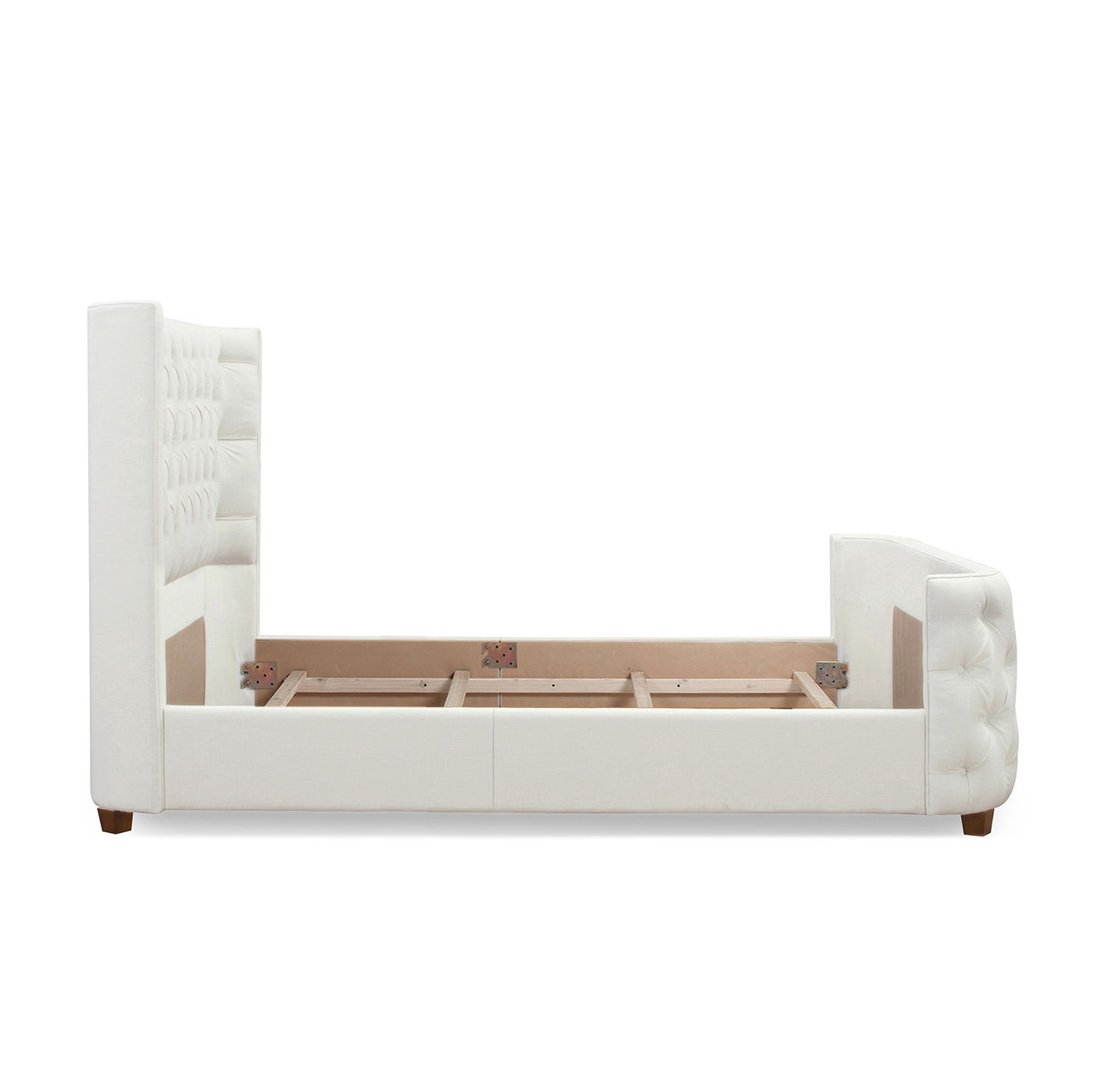 Brooklyn - Tufted Panel Bed Headboard And Footboard Set - The Sleep Loft - Online Mattress Showroom NYC