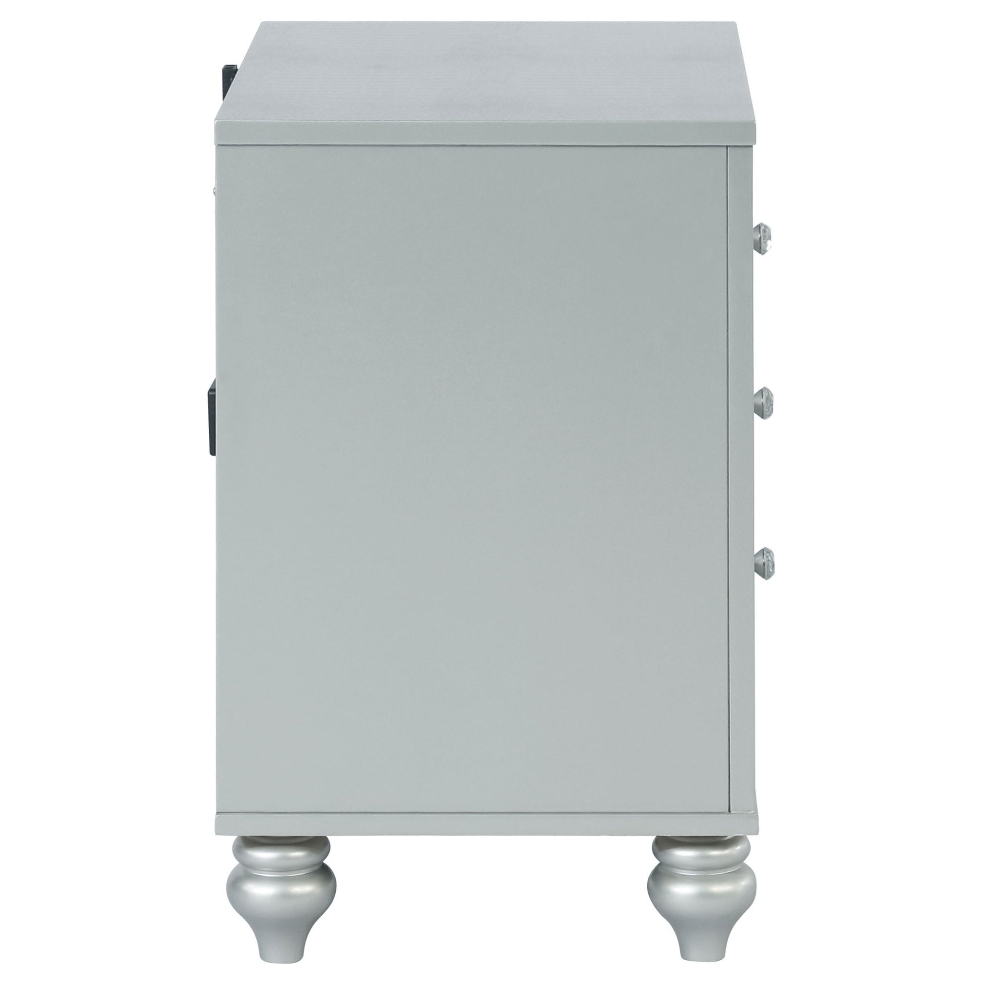 Menlo - 2 Drawer Nightstand - Gray - The Sleep Loft - Online Mattress Showroom NYC