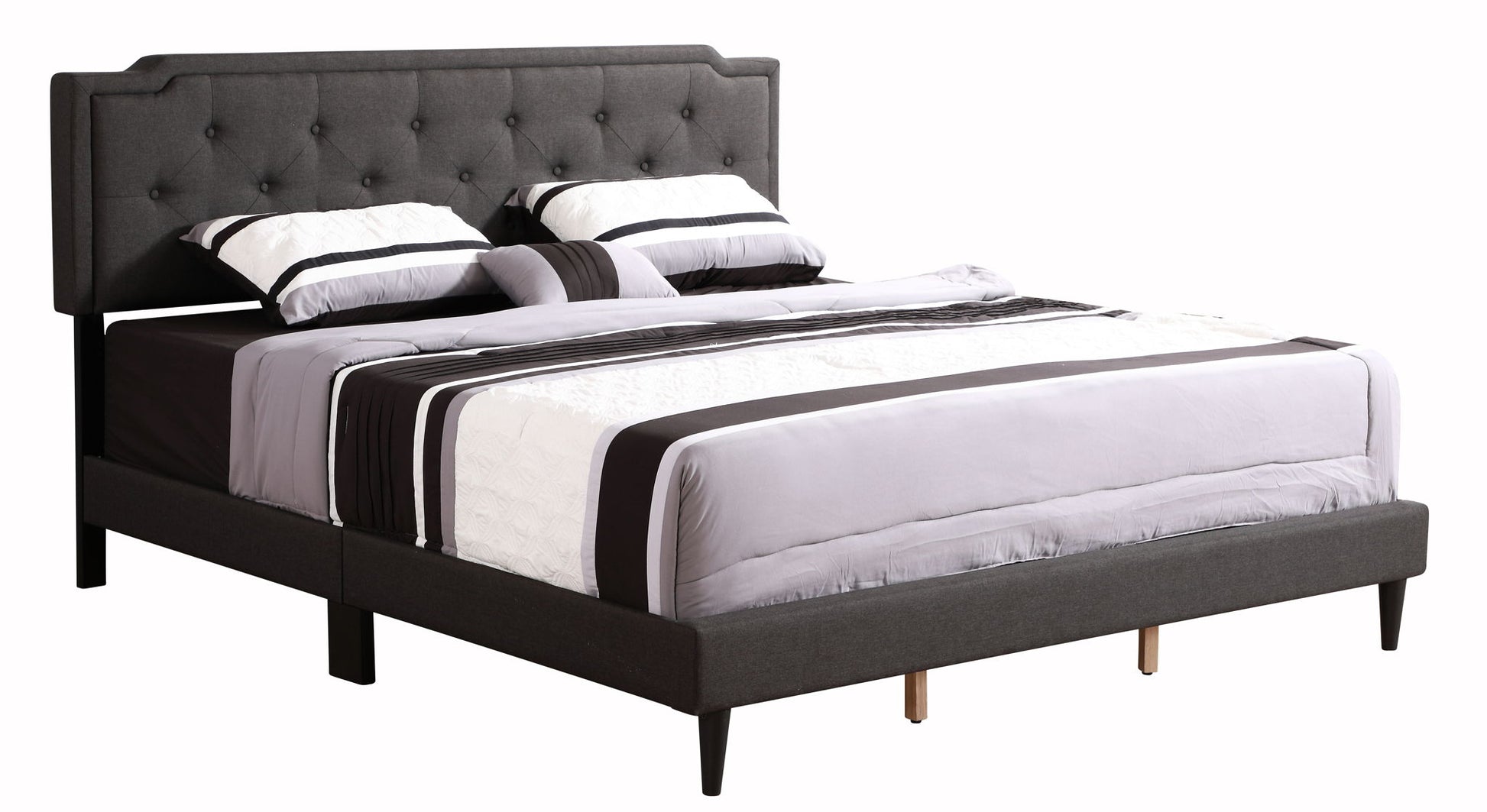 Button Tufted Bed Charming For Cozy Spaces - The Sleep Loft - Online Mattress Showroom NYC