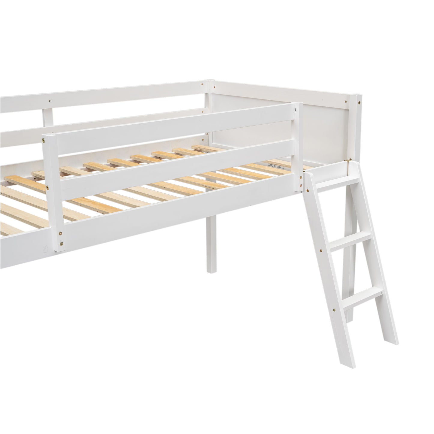 Low Loft Bed With Adjustable Ladder - The Sleep Loft - Online Mattress Showroom NYC