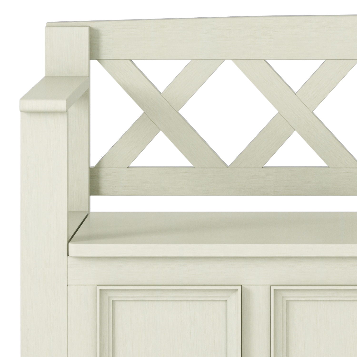 Amherst - Handcrafted Entryway Storage Bench - The Sleep Loft - Online Mattress Showroom NYC