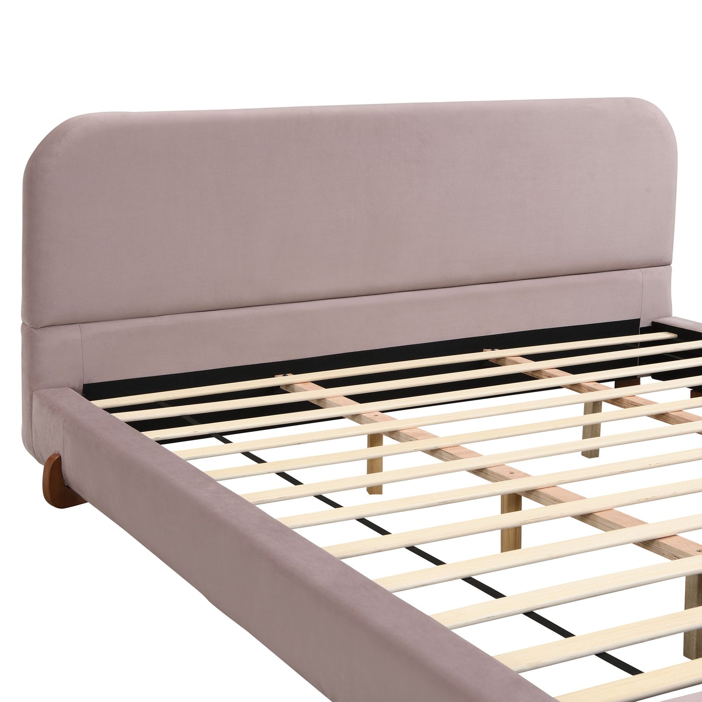 Elegant Upholstered Bed Frame - The Sleep Loft - Online Mattress Showroom NYC