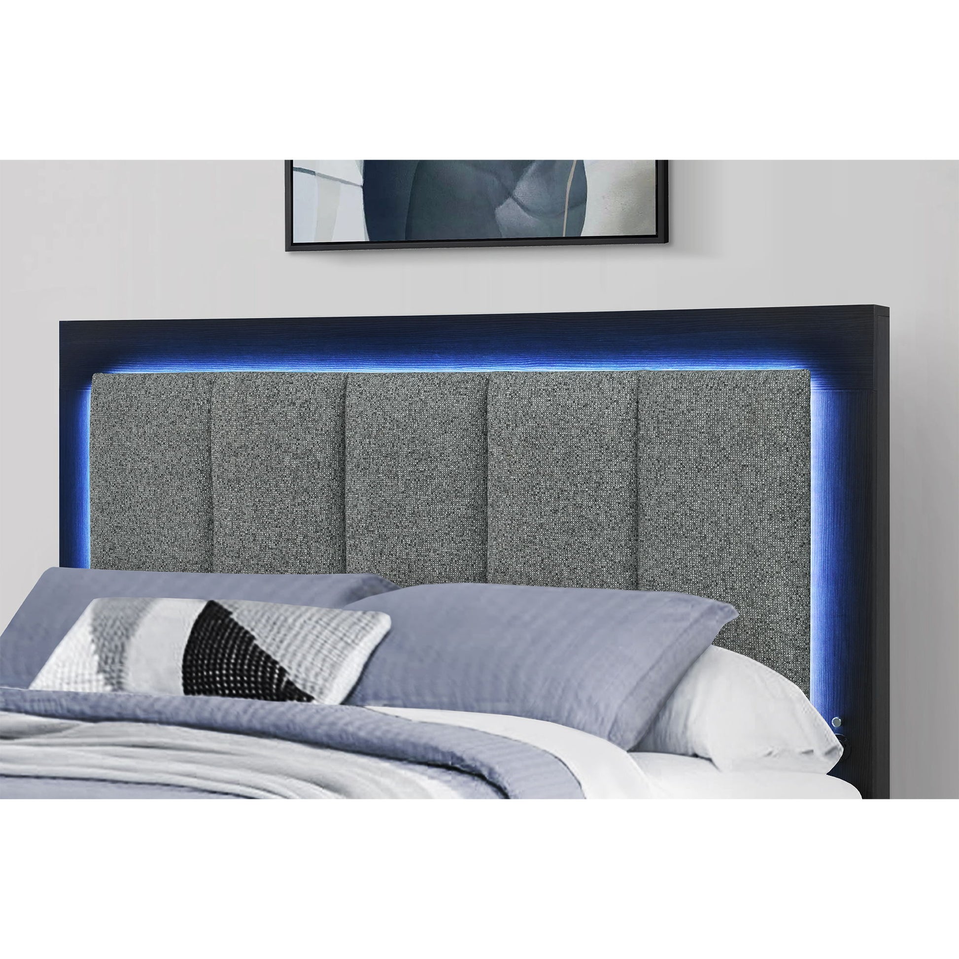 Emilia - Bed With Storage And LED Lighting - The Sleep Loft - Online Mattress Showroom NYC