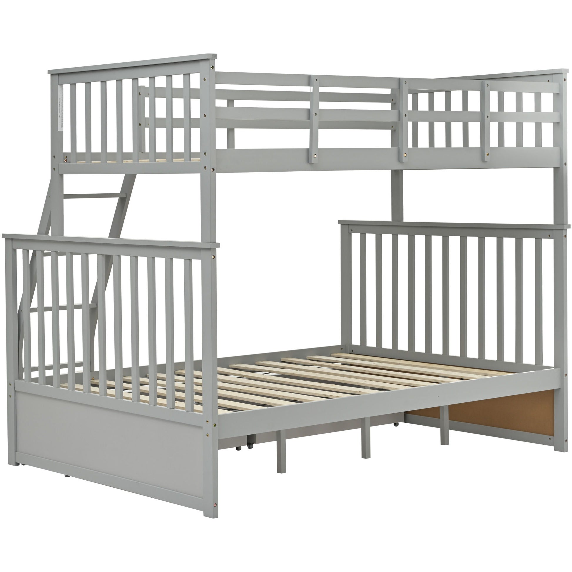 Bunk Bed With Ladder, And Safety Guard Rails - The Sleep Loft - Online Mattress Showroom NYC