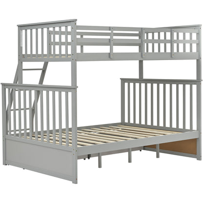 Bunk Bed With Ladder, And Safety Guard Rails - The Sleep Loft - Online Mattress Showroom NYC