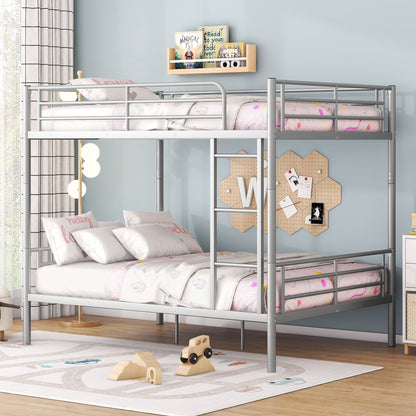 Steel Construction Bunk Bed - The Sleep Loft - Online Mattress Showroom NYC