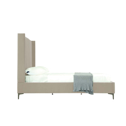 Promenade - Bed With Upholstered Headboard And Slats - The Sleep Loft - Online Mattress Showroom NYC