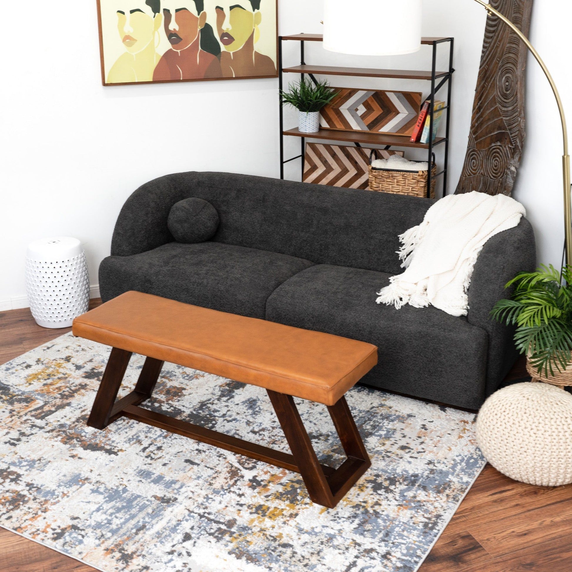 Marley - Genuine Bench - The Sleep Loft - Online Mattress Showroom NYC