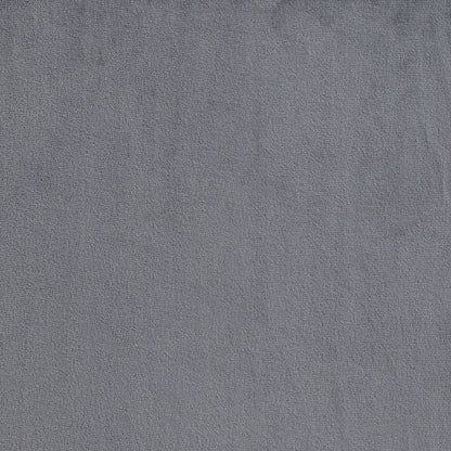 Queen Platform Tufted Upholstered Bed With Wings Design, Strong Wood Slat Support - Gray