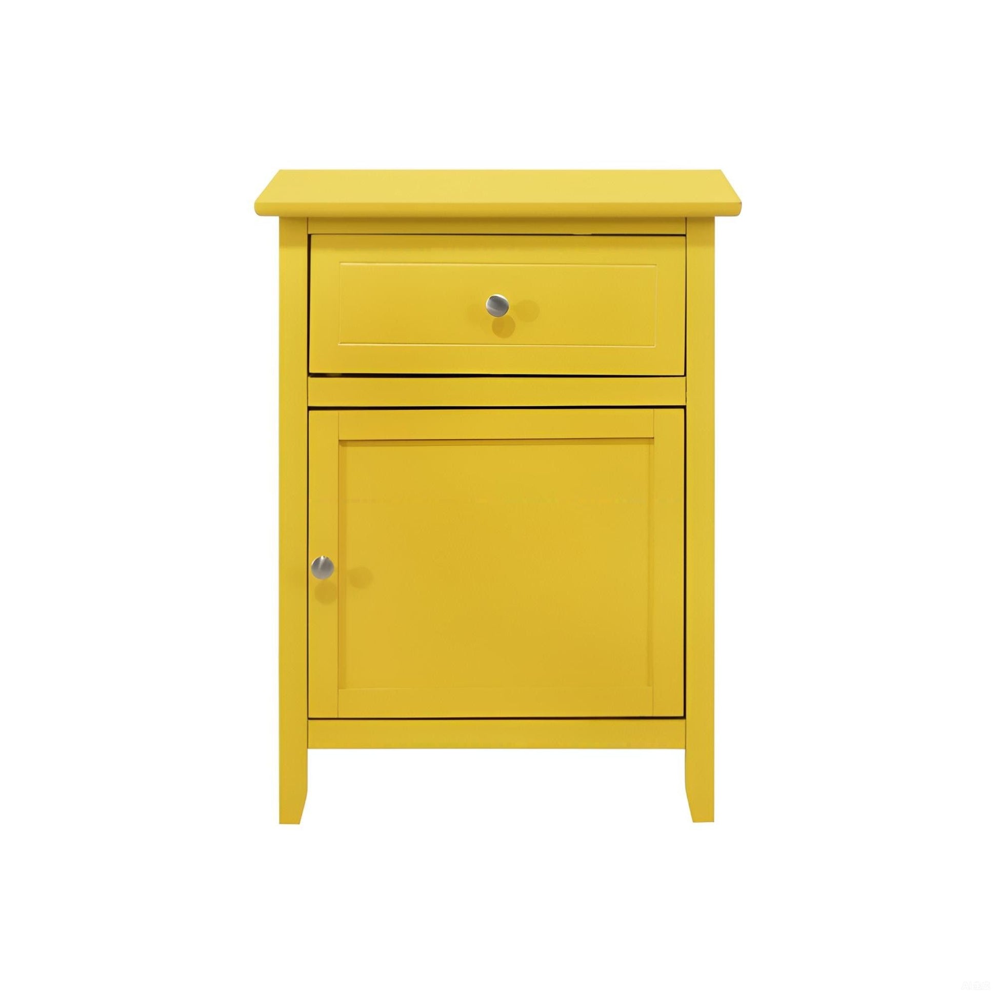 1 Drawer / 1 Door Nightstand - The Sleep Loft - Online Mattress Showroom NYC