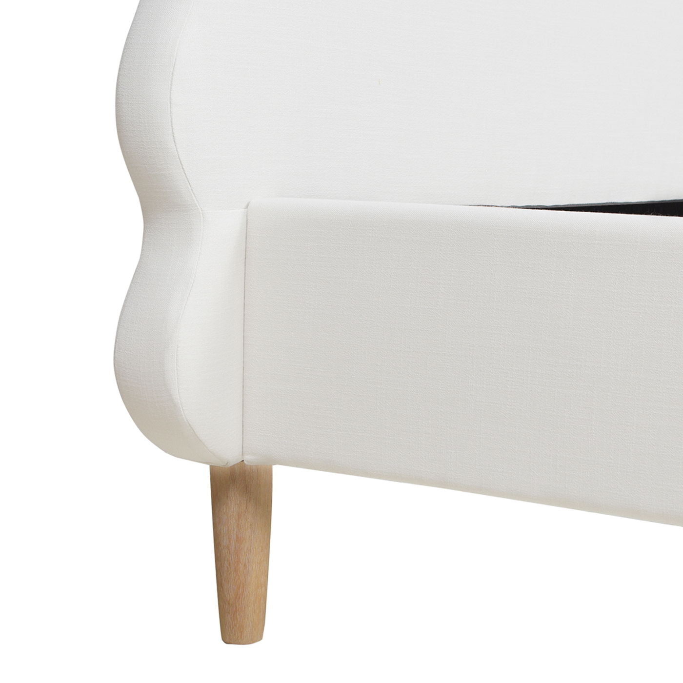 Stockholm - Modern Wavy Headboard Platform Bed - The Sleep Loft - Online Mattress Showroom NYC