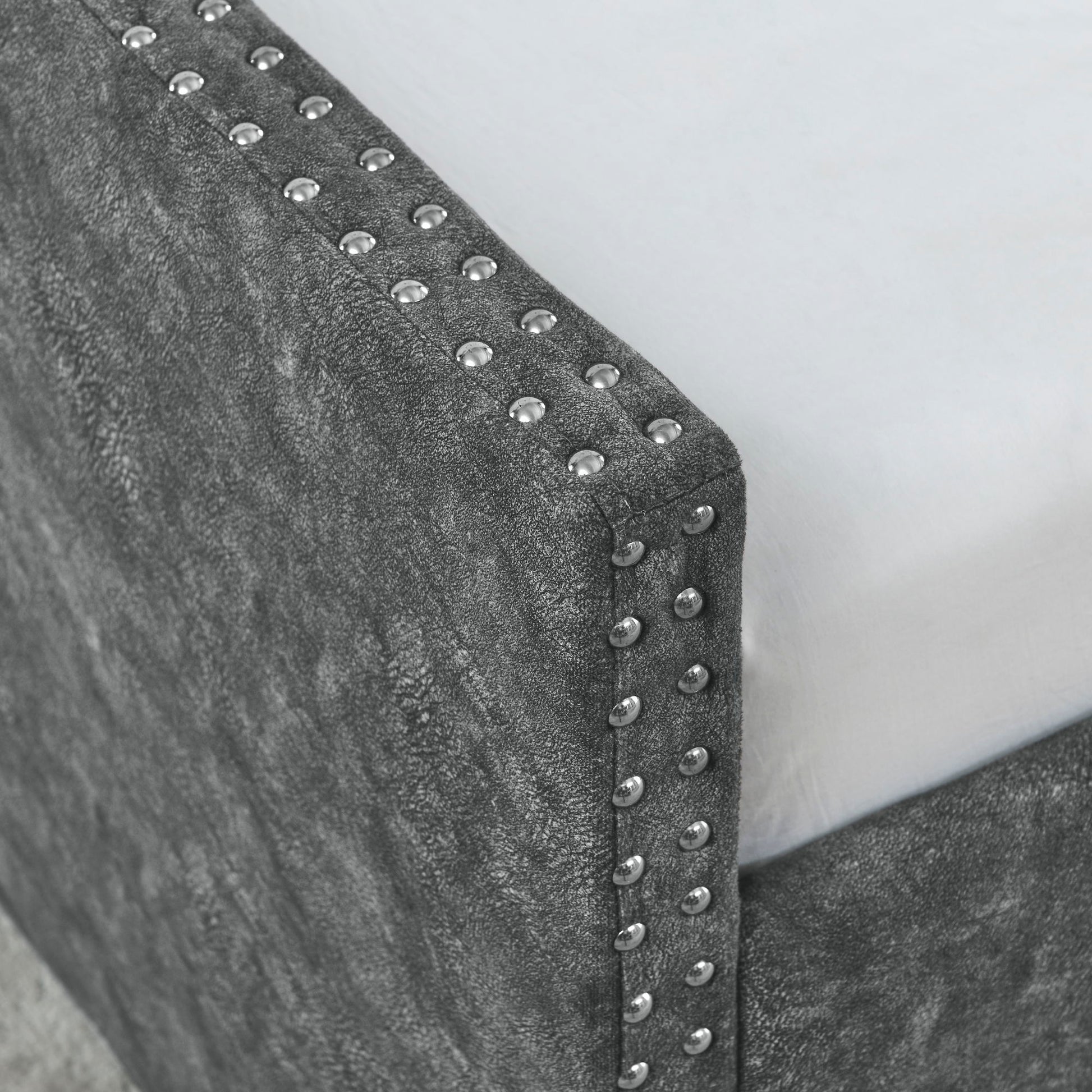 Upholstered Tufted Daybed With 2 Drawers, Waved Arms - The Sleep Loft - Online Mattress Showroom NYC