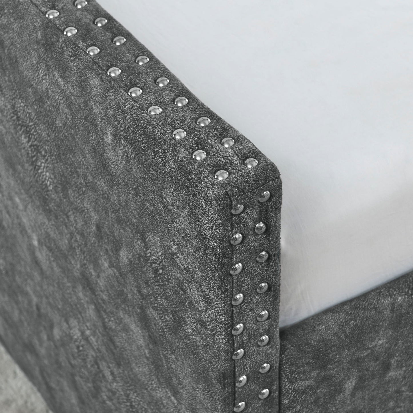 Upholstered Tufted Daybed With Drawers, Waved Arms - The Sleep Loft - Online Mattress Showroom NYC