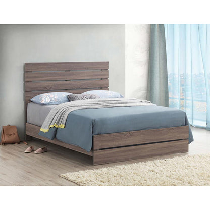 Slatted Headboard Panel Bed - The Sleep Loft - Online Mattress Showroom NYC