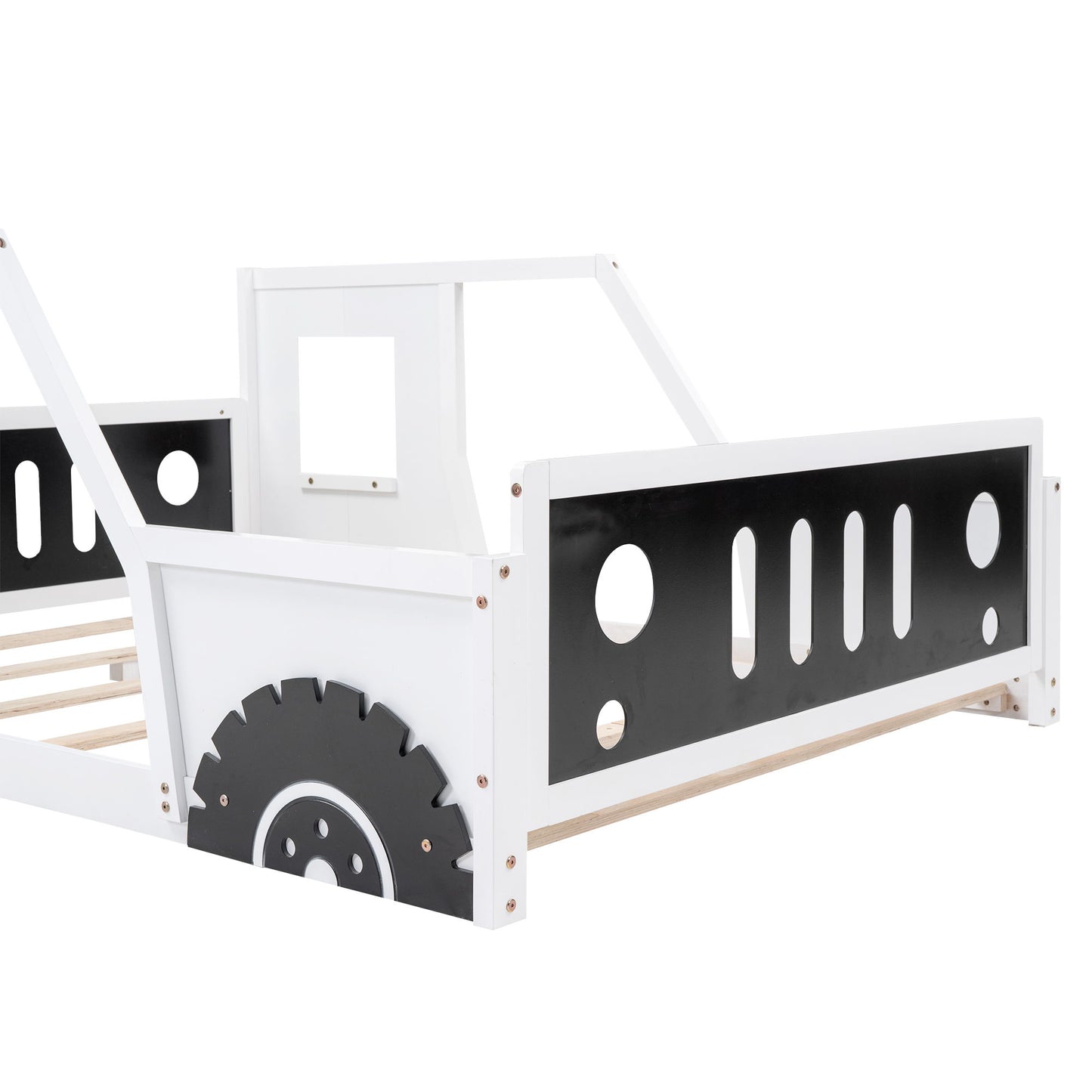 Classic Car Shaped Platform Bed With Wheels - The Sleep Loft - Online Mattress Showroom NYC
