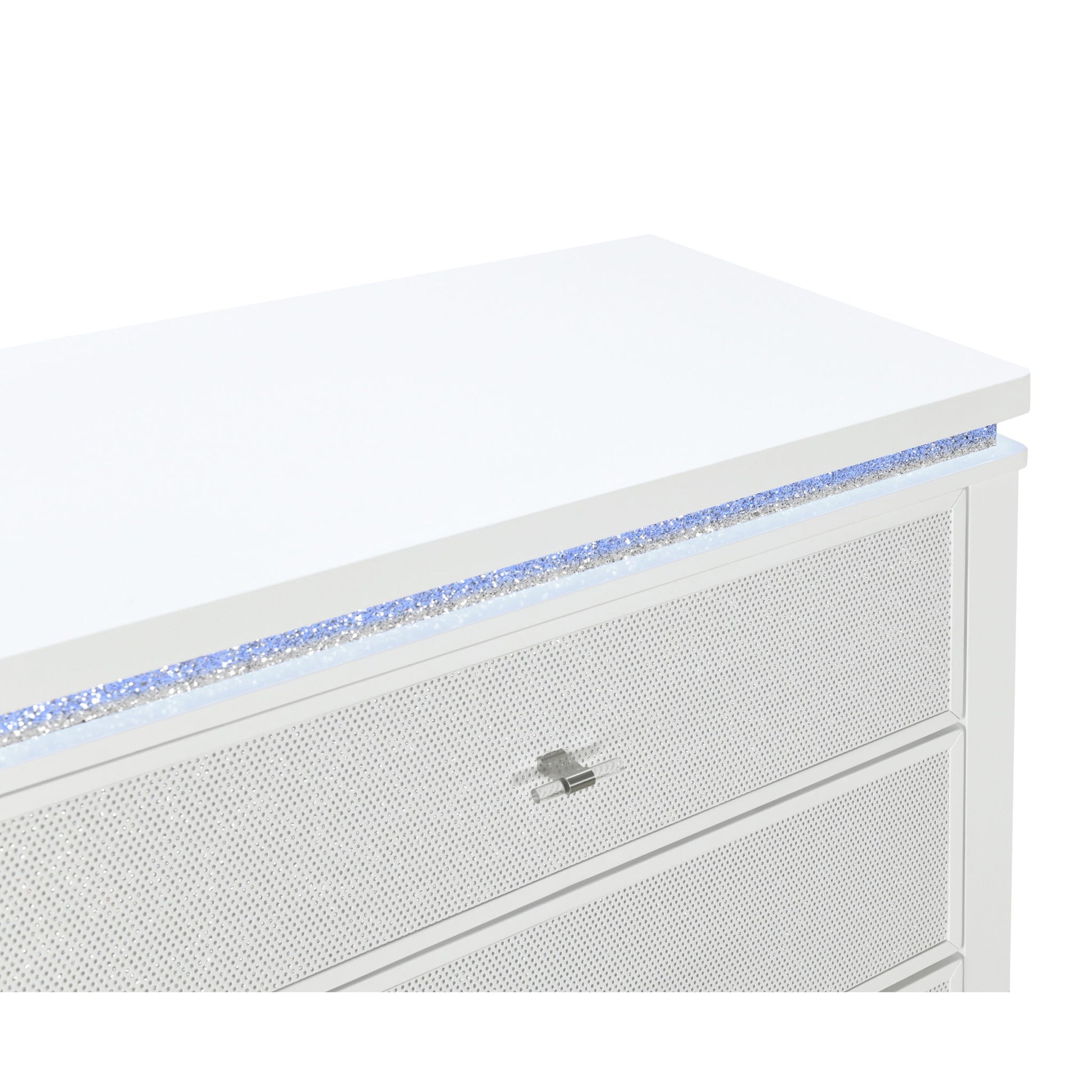 Adalid - Nightstand With Cooler, USB And Speaker - White - The Sleep Loft - Online Mattress Showroom NYC