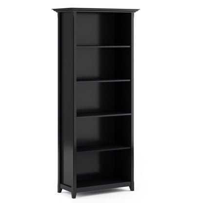 Amherst - 5 Shelf Bookcase, Handcrafted - The Sleep Loft - Online Mattress Showroom NYC
