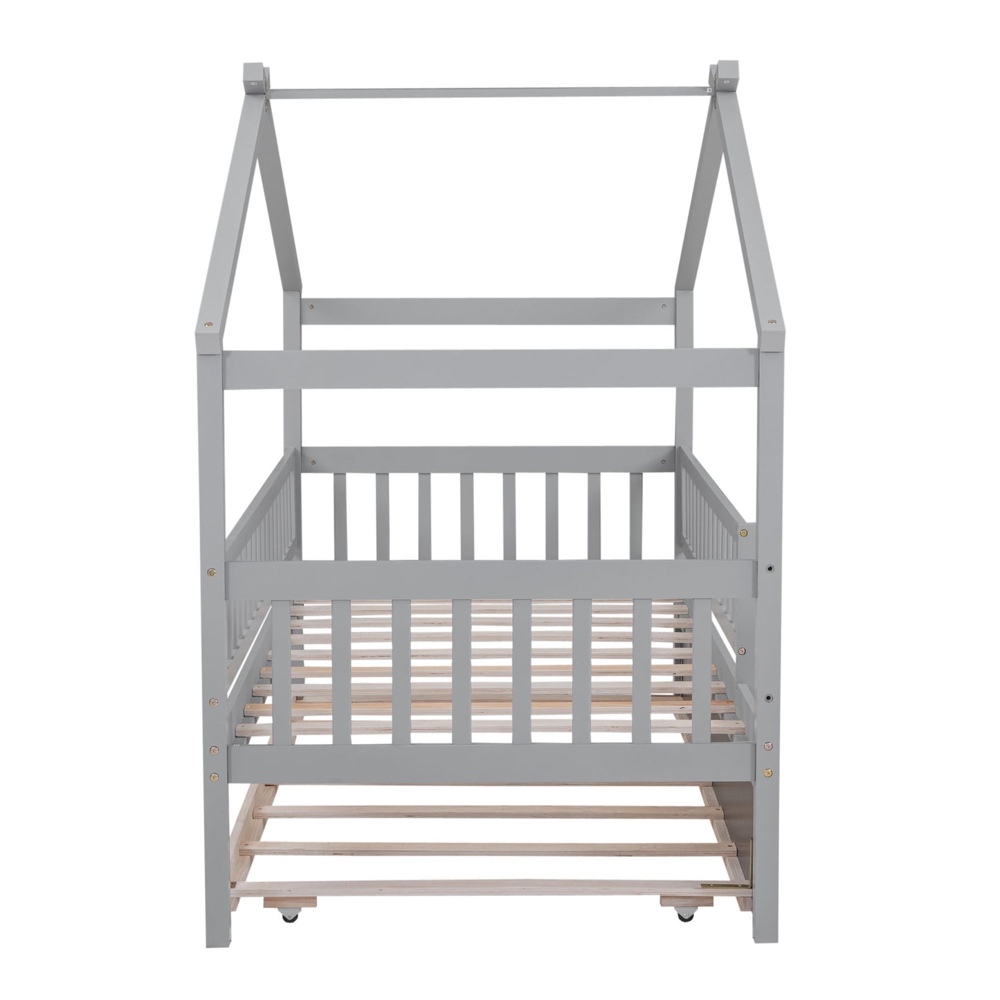 Creativity House Bed With Twin Size Trundle - The Sleep Loft - Online Mattress Showroom NYC