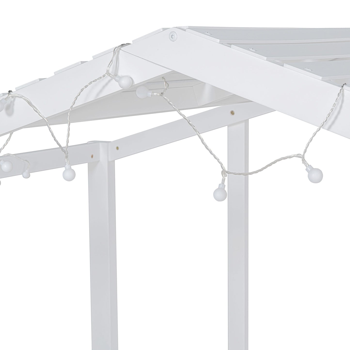 Loft House Bed With Ladder And Slide, With board And Light Strip On The Roof - The Sleep Loft - Online Mattress Showroom NYC