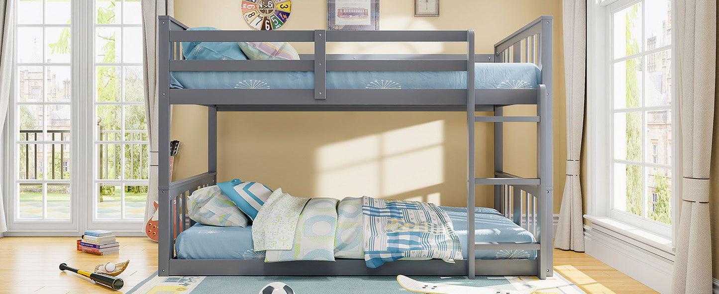 Solid Construction Bunk Bed & Ladder - The Sleep Loft - Online Mattress Showroom NYC