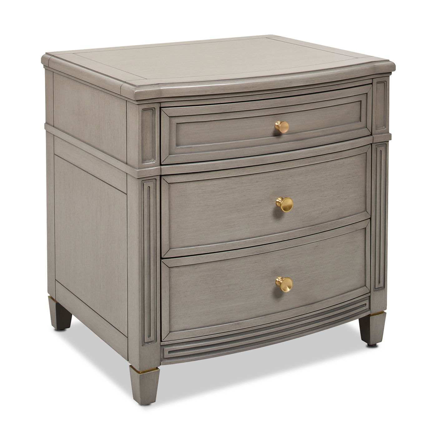 Dauphin - 3 Drawer Accent End Table - The Sleep Loft - Online Mattress Showroom NYC