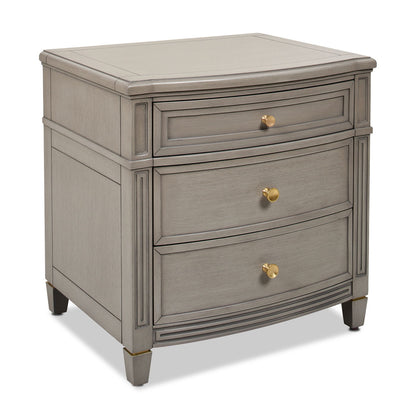 Dauphin - 3 Drawer Accent End Table - The Sleep Loft - Online Mattress Showroom NYC