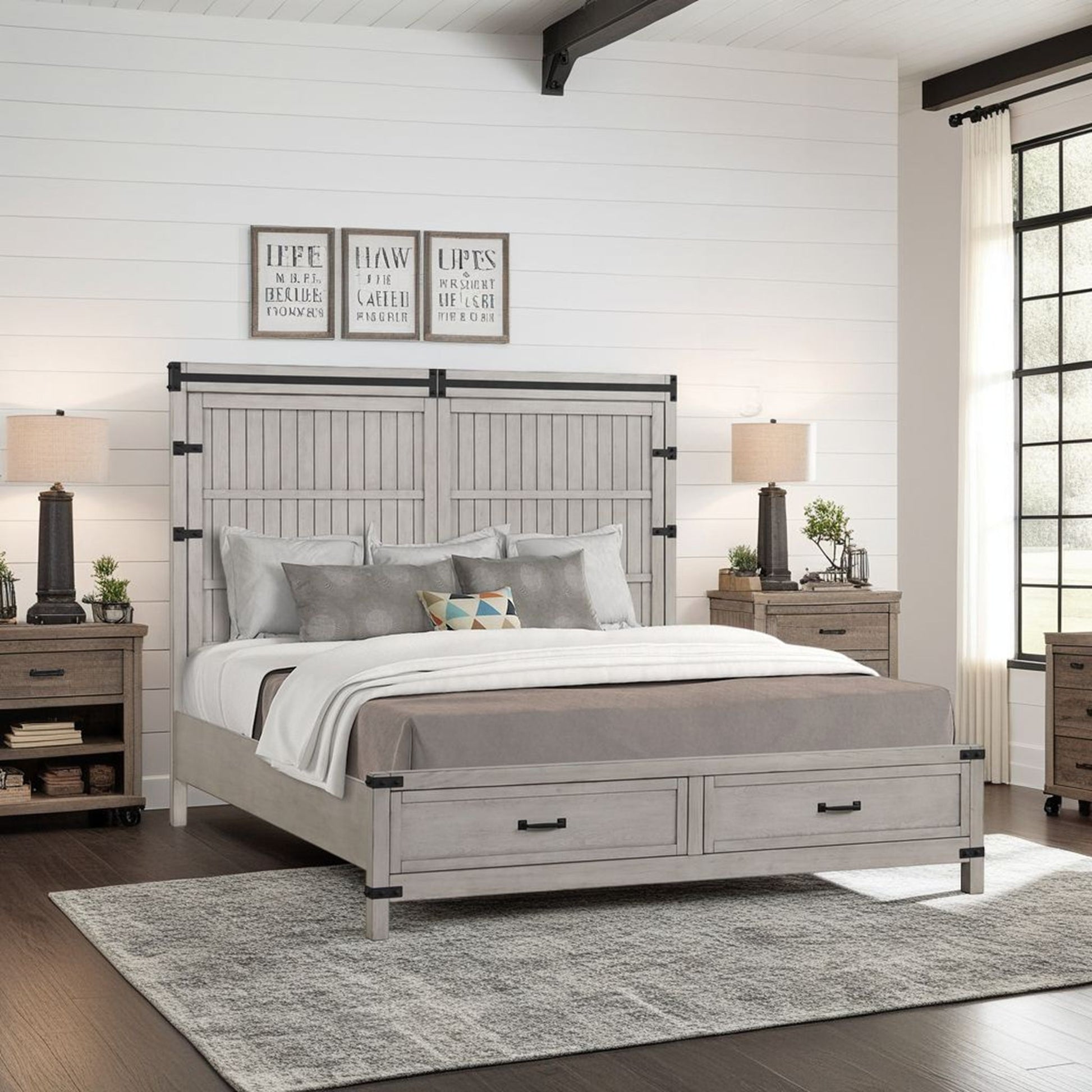 Alexandria - Storage Wood Bed - The Sleep Loft - Online Mattress Showroom NYC