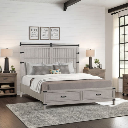 Alexandria - Storage Wood Bed - The Sleep Loft - Online Mattress Showroom NYC