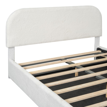 Upholstered Platform Bed With Hydraulic Storage System - The Sleep Loft - Online Mattress Showroom NYC