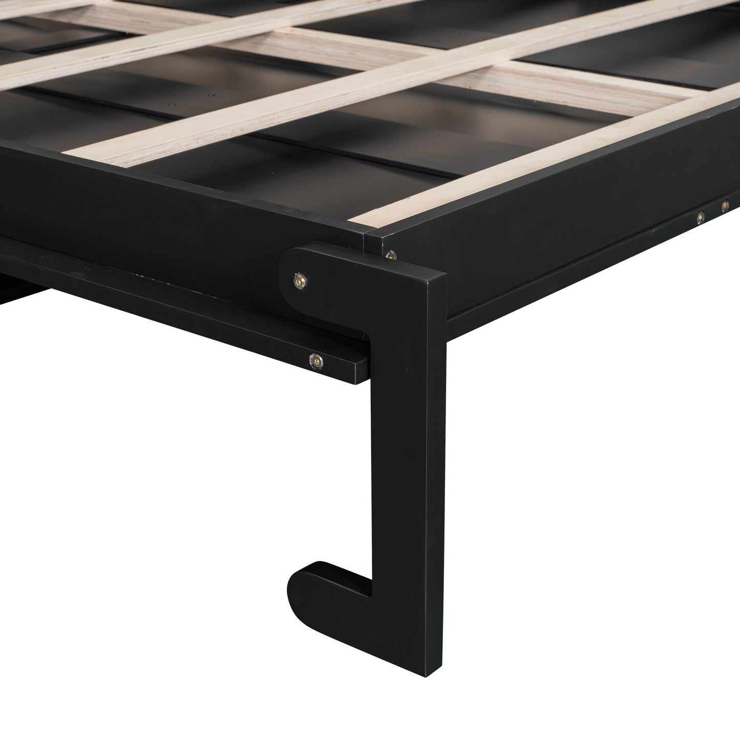 French Style Murphy Platform Bed With Shelf, Side Cabinets, Drawers And LED - The Sleep Loft - Online Mattress Showroom NYC