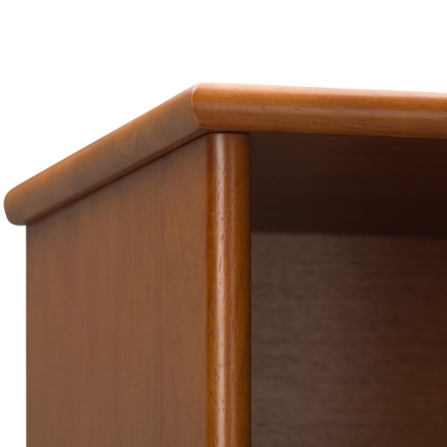 Draper - Mid Century Wide Bookcase And Storage Unit - The Sleep Loft - Online Mattress Showroom NYC