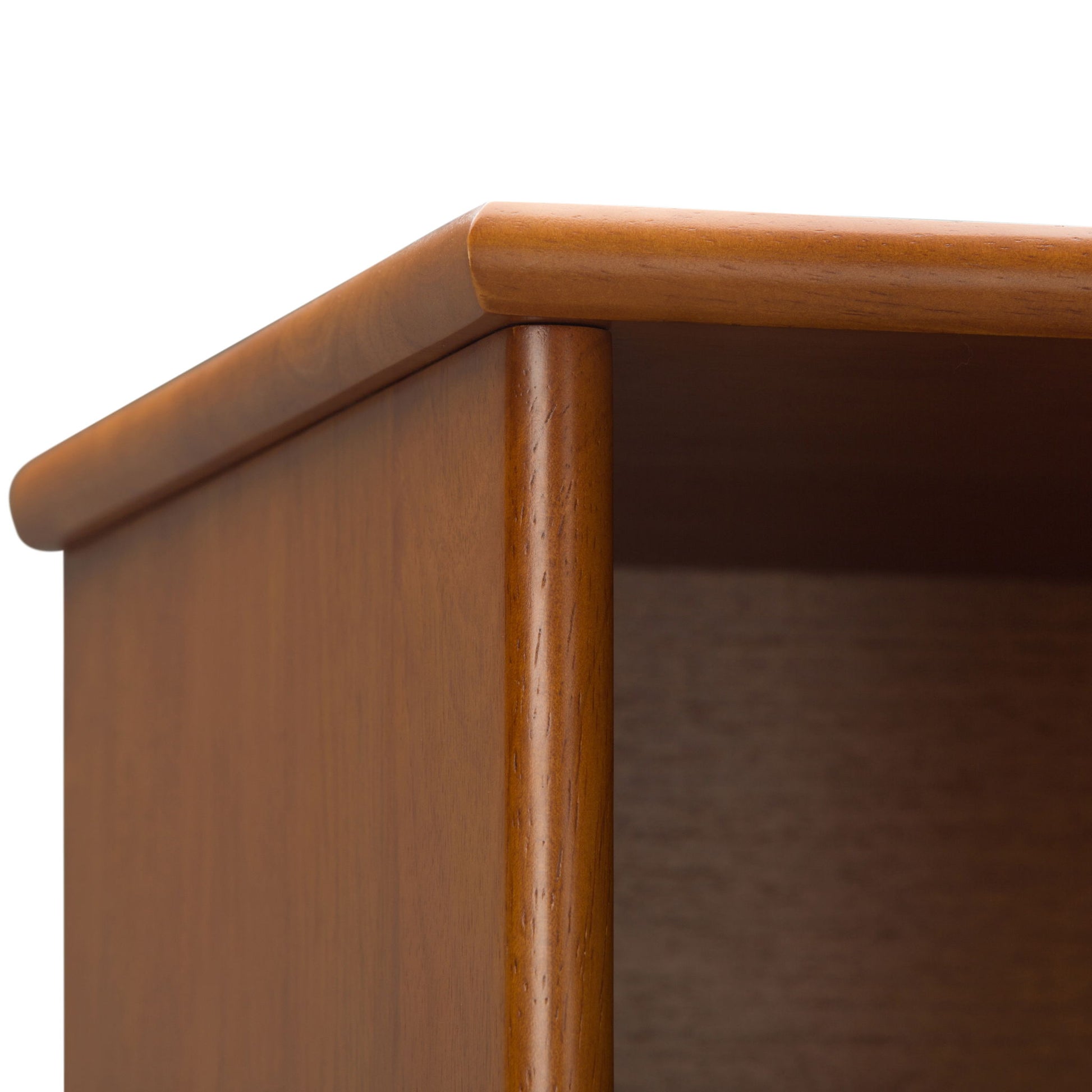 Draper - Mid Century Wide Bookcase And Storage Unit - The Sleep Loft - Online Mattress Showroom NYC
