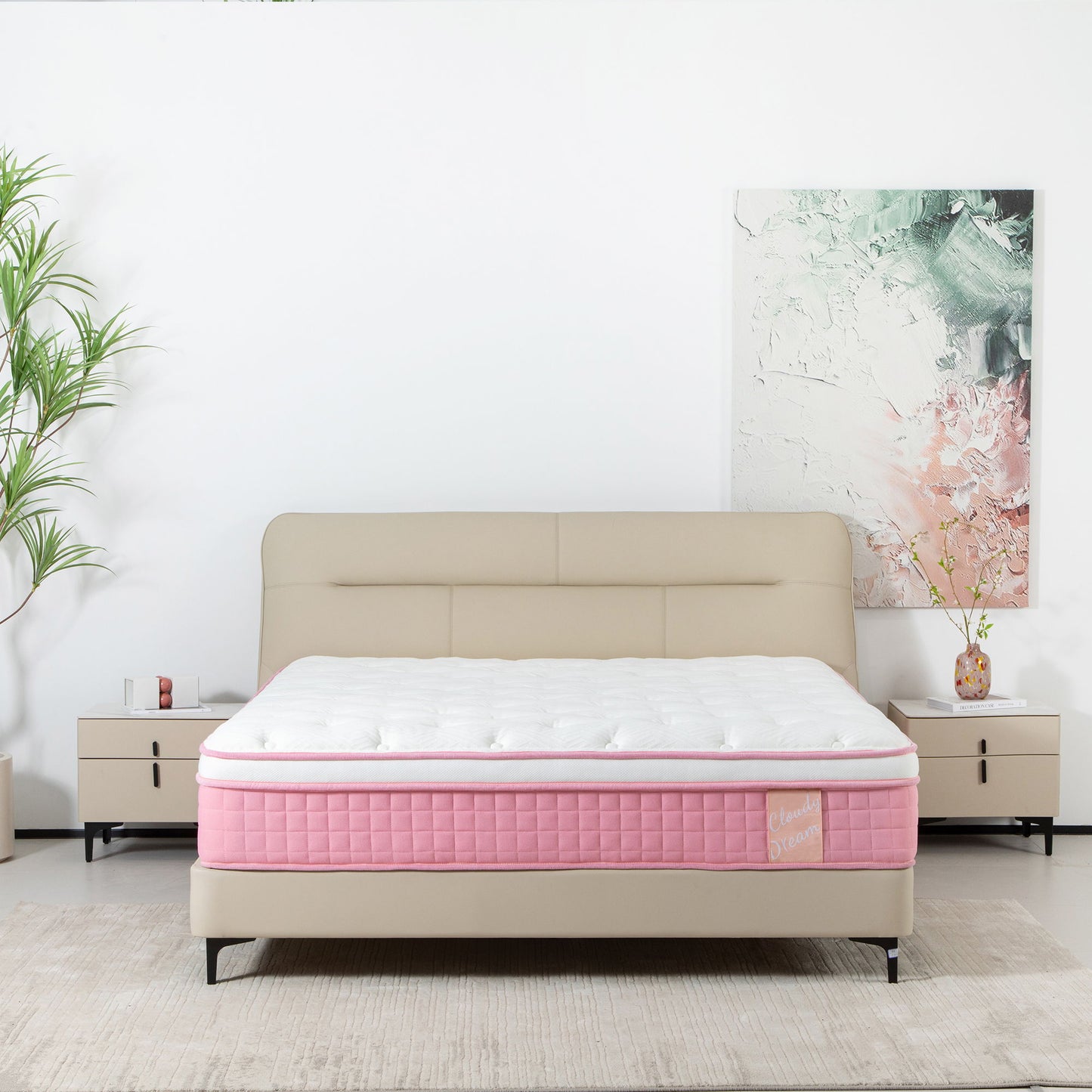 12" Hybrid Mattress With Individual Pocket Spring, Comortable Memory Foam - The Sleep Loft - Online Mattress Showroom NYC