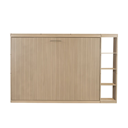 Murphy Bed With Bookshelf And Storage - The Sleep Loft - Online Mattress Showroom NYC