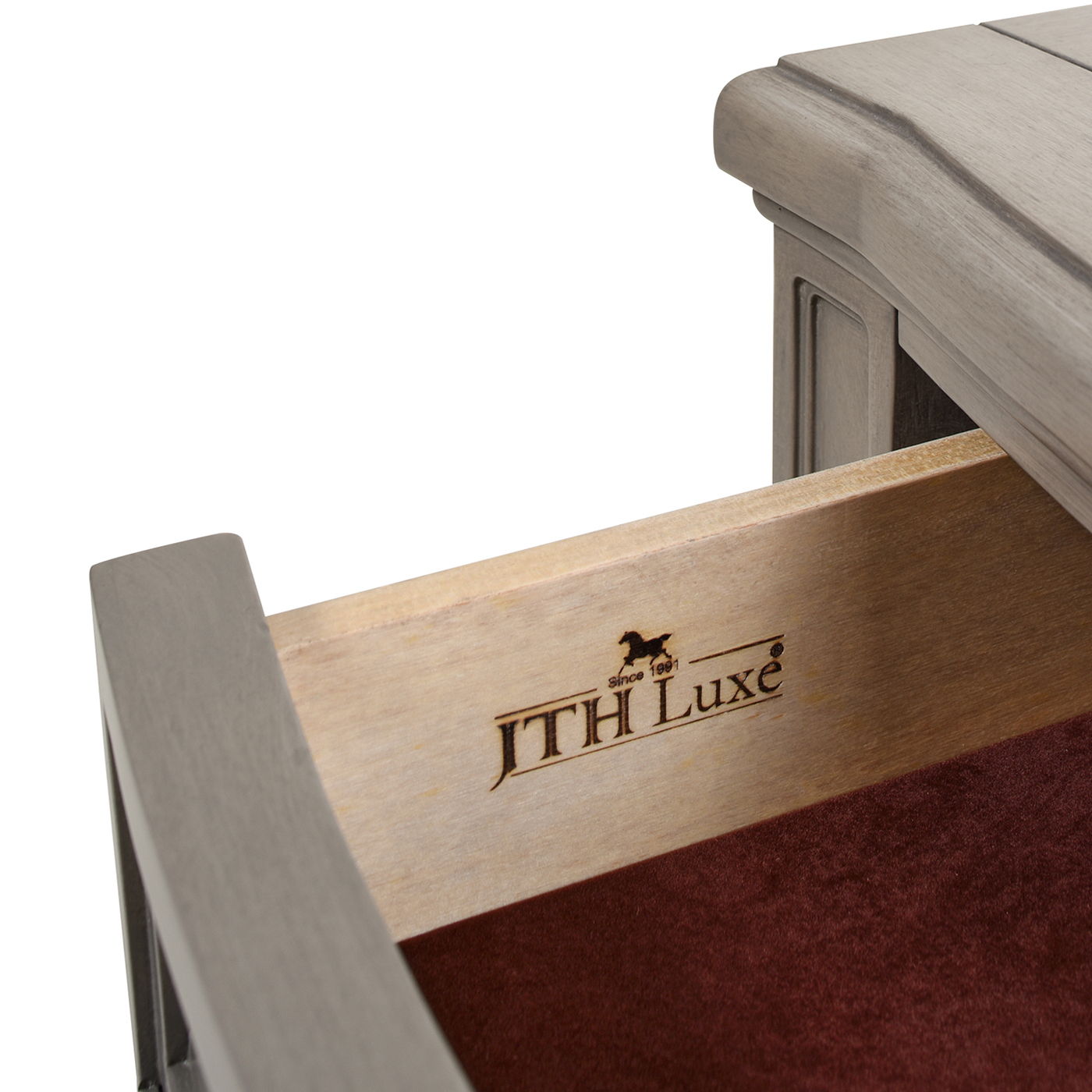 Dauphin - 3 Drawer Accent End Table - The Sleep Loft - Online Mattress Showroom NYC
