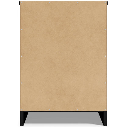 Finch - One Drawer Night Stand - Black - The Sleep Loft - Online Mattress Showroom NYC