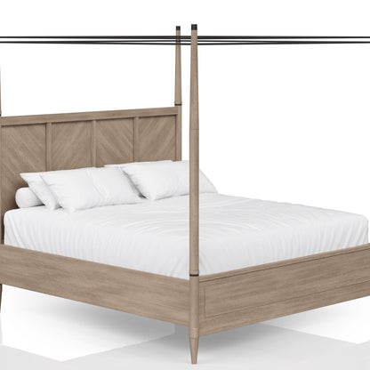 Transitional Styling Canopy Bed - The Sleep Loft - Online Mattress Showroom NYC