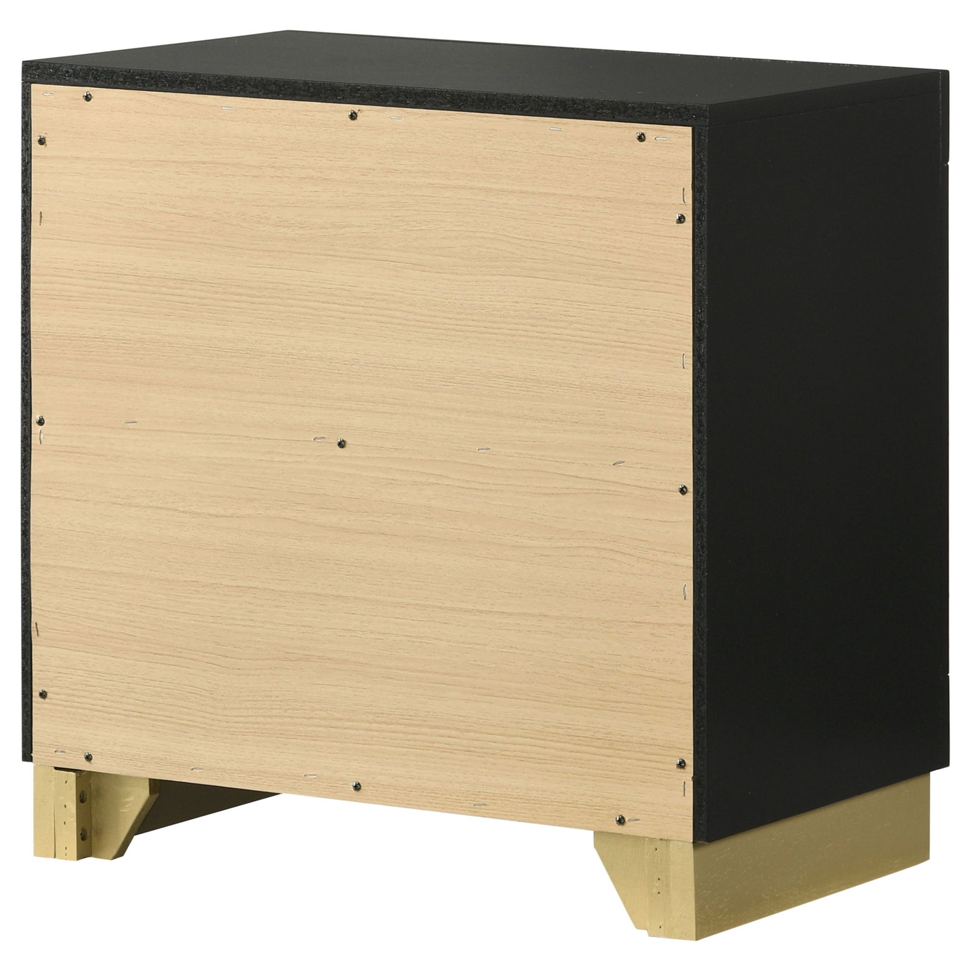 Modern Luxury Nightstand With 2 Drawer Storage - The Sleep Loft - Online Mattress Showroom NYC