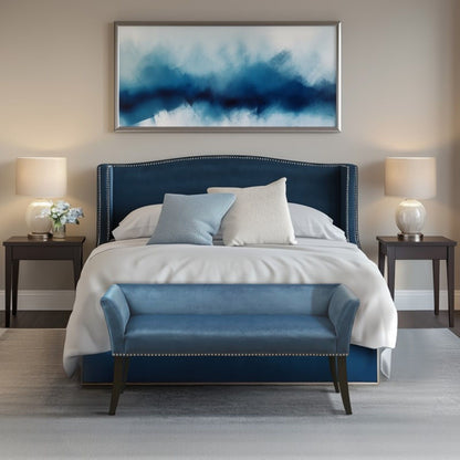 Welburn - Upholstered Bench - The Sleep Loft - Online Mattress Showroom NYC