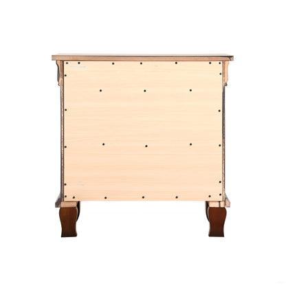 Triton - Nightstand - Cappuccino - The Sleep Loft - Online Mattress Showroom NYC