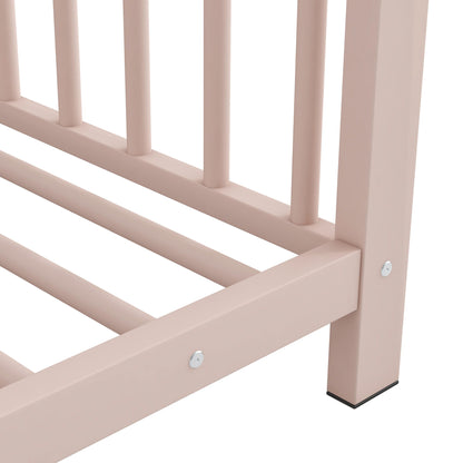 Metal House Platform Bed With Modern Design And Durable Frame - The Sleep Loft - Online Mattress Showroom NYC