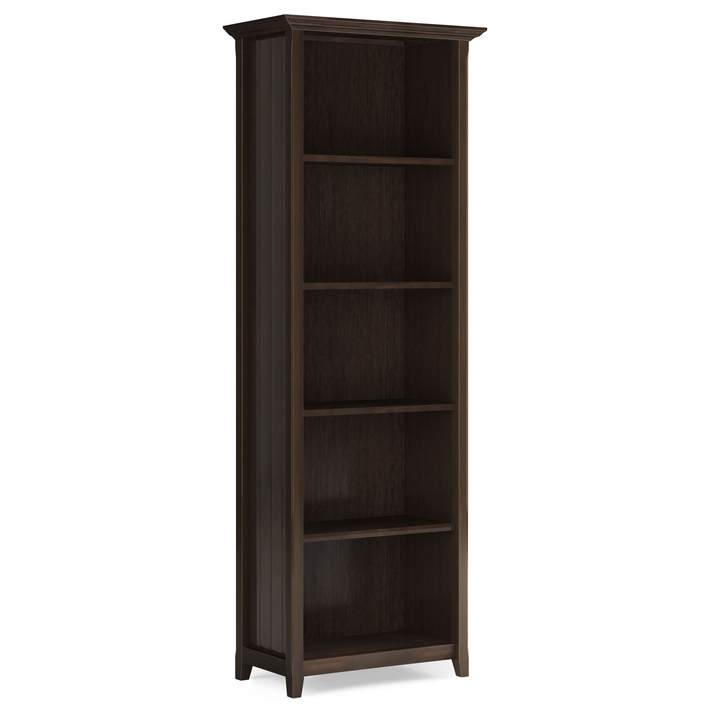 Acadian - 5 Shelf Bookcase, Handcrafted - The Sleep Loft - Online Mattress Showroom NYC