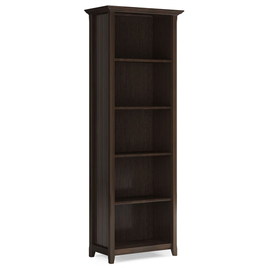 Acadian - 5 Shelf Bookcase, Handcrafted - The Sleep Loft - Online Mattress Showroom NYC